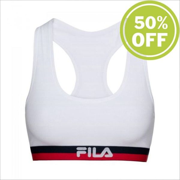 Fila Podprsenky Strihu Bustier Damske Biele - 1 Pack Unlined Vypredaj - Slovakia 42573-KGCH